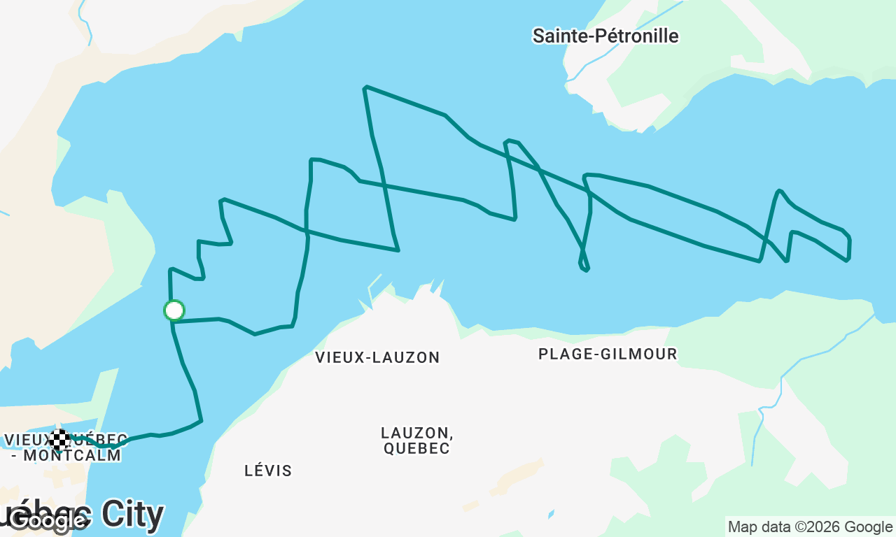 Voyage map