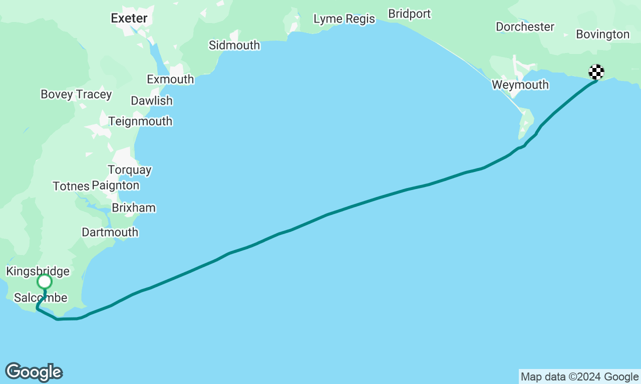 Epic sail to lulworth!