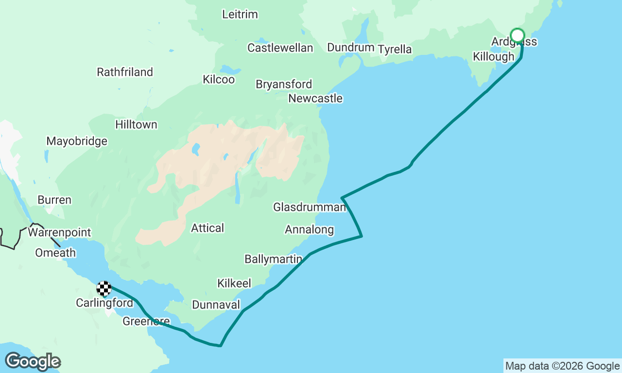 Kevin’s Ireland Circumnavigation - Leg 4 (Ardglass to Carlingford Lough)