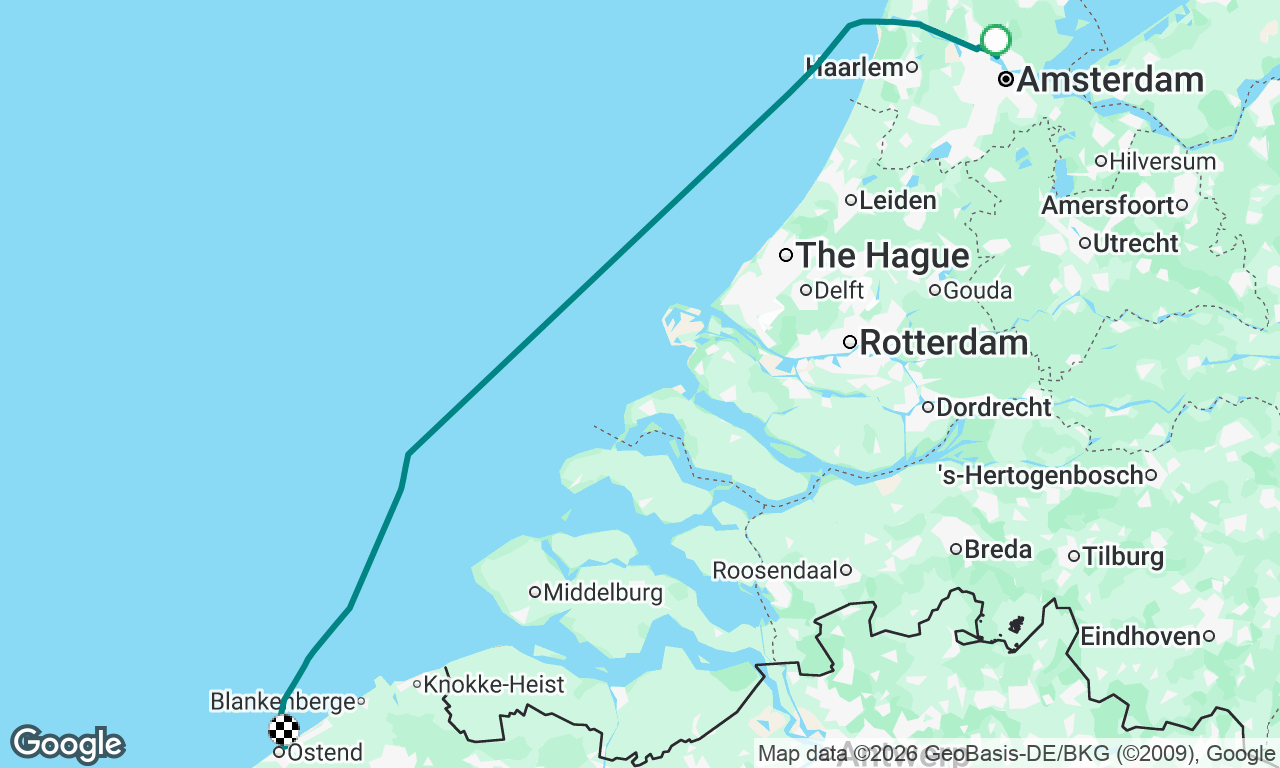Voyage map