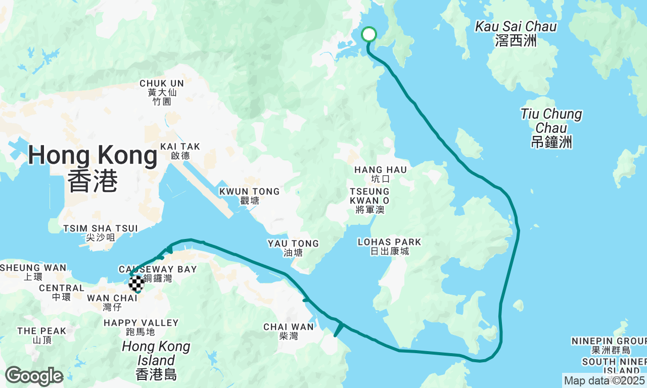 From Hebe Yacht Club to Royal Hong Kong Yacht Club