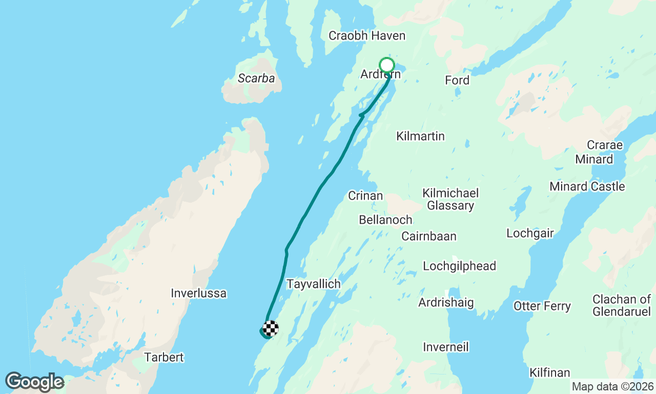 Voyage map