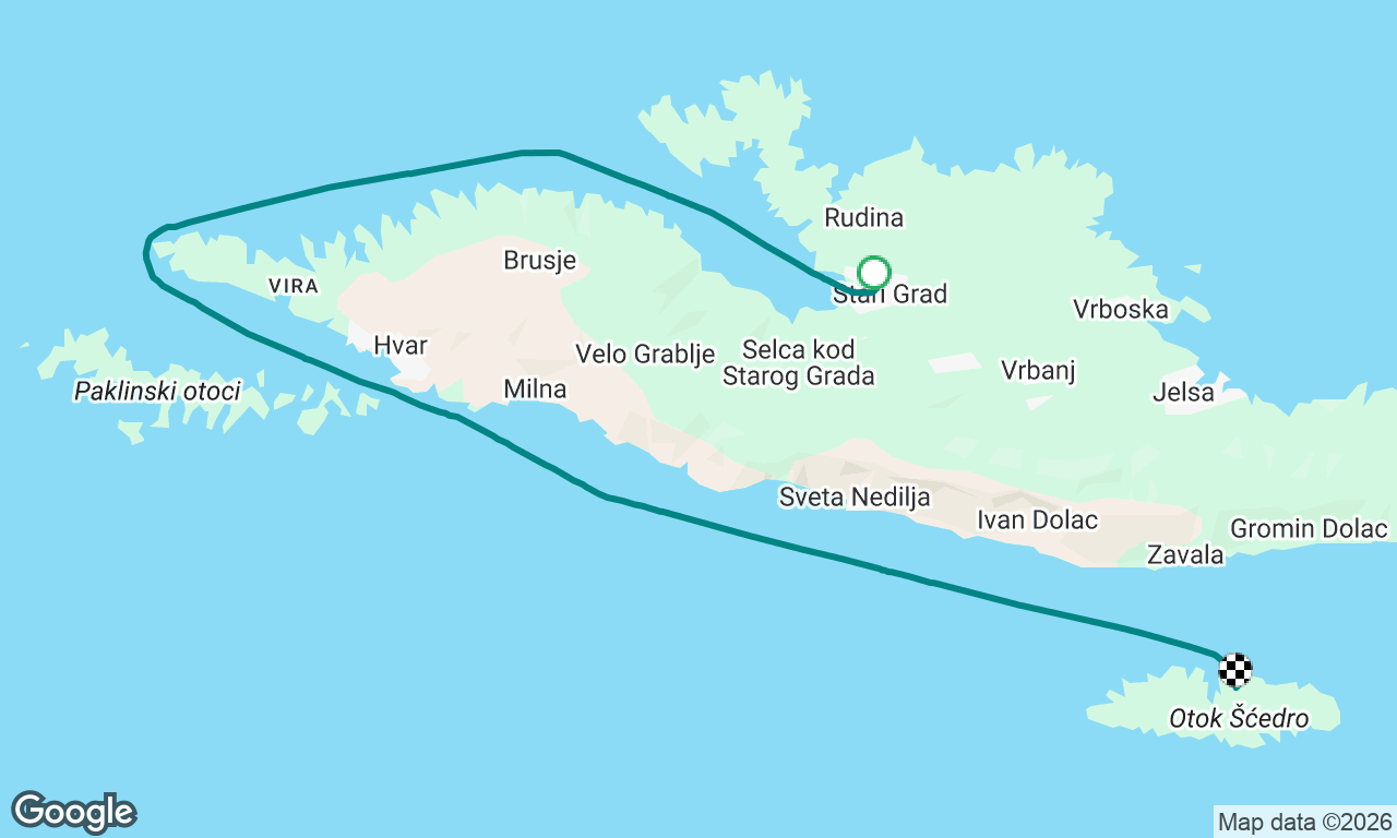 Voyage map