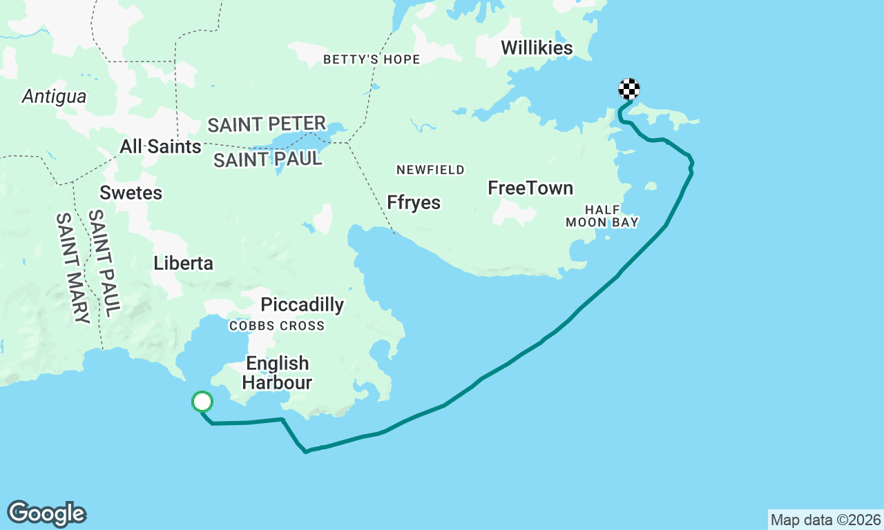 Voyage map