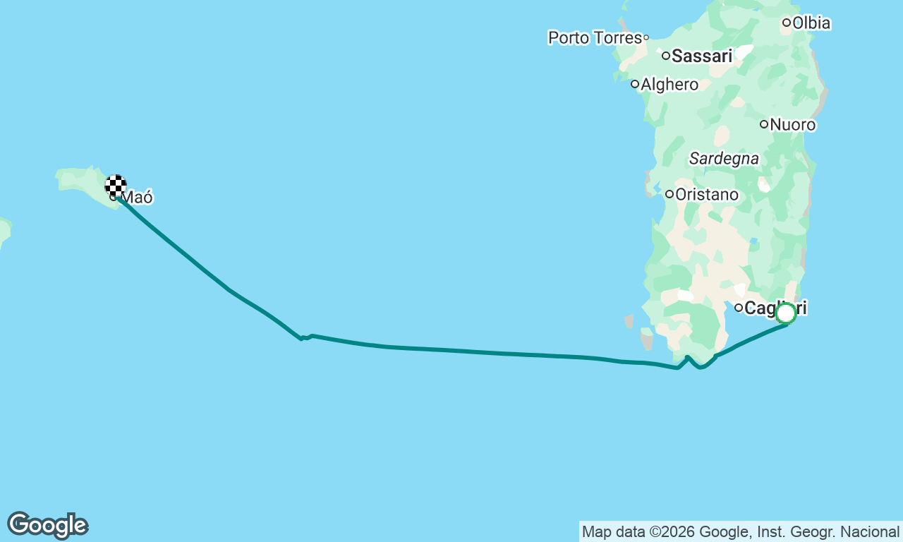 Voyage map