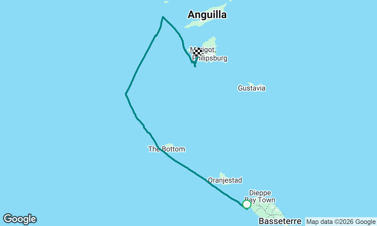 Voyage map