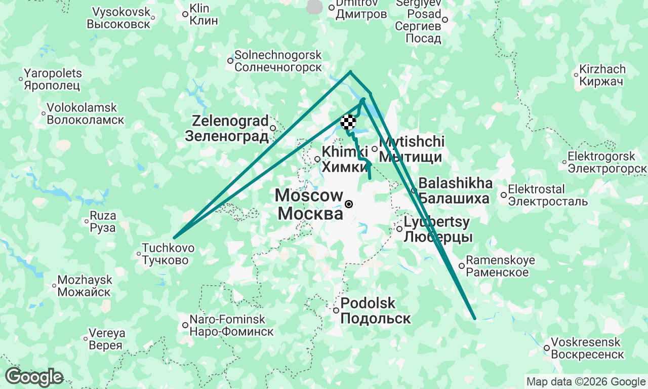 Voyage map