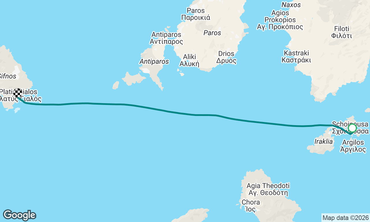 Voyage map