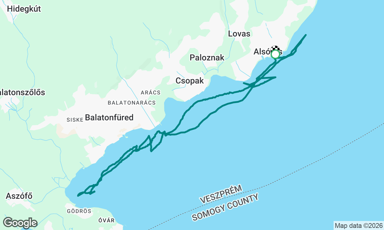 Voyage map