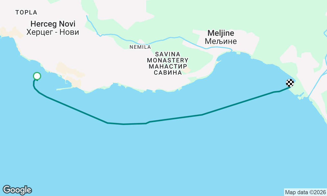 Voyage map