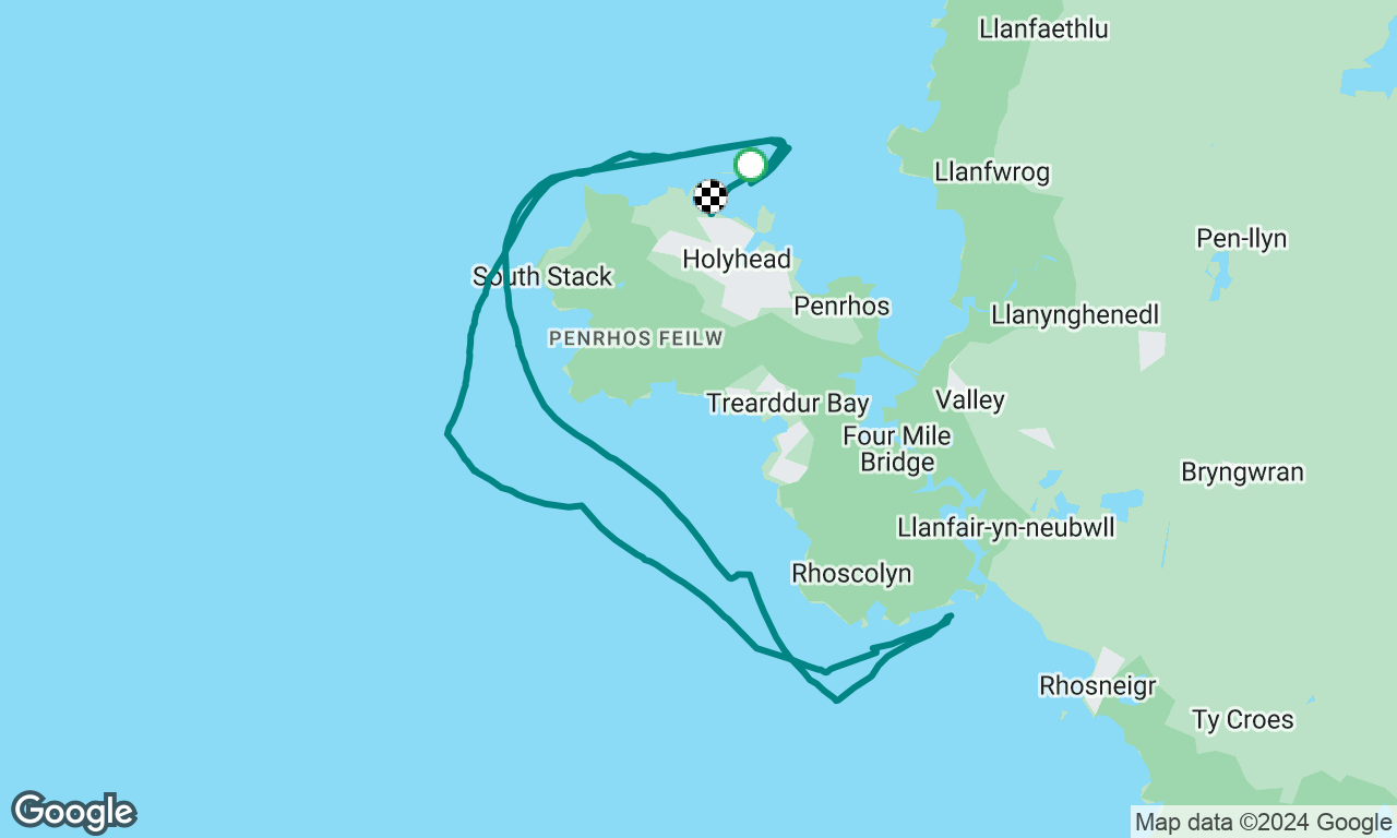 Holyhead to Cymyran Bay