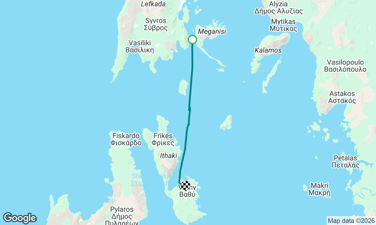 Voyage map