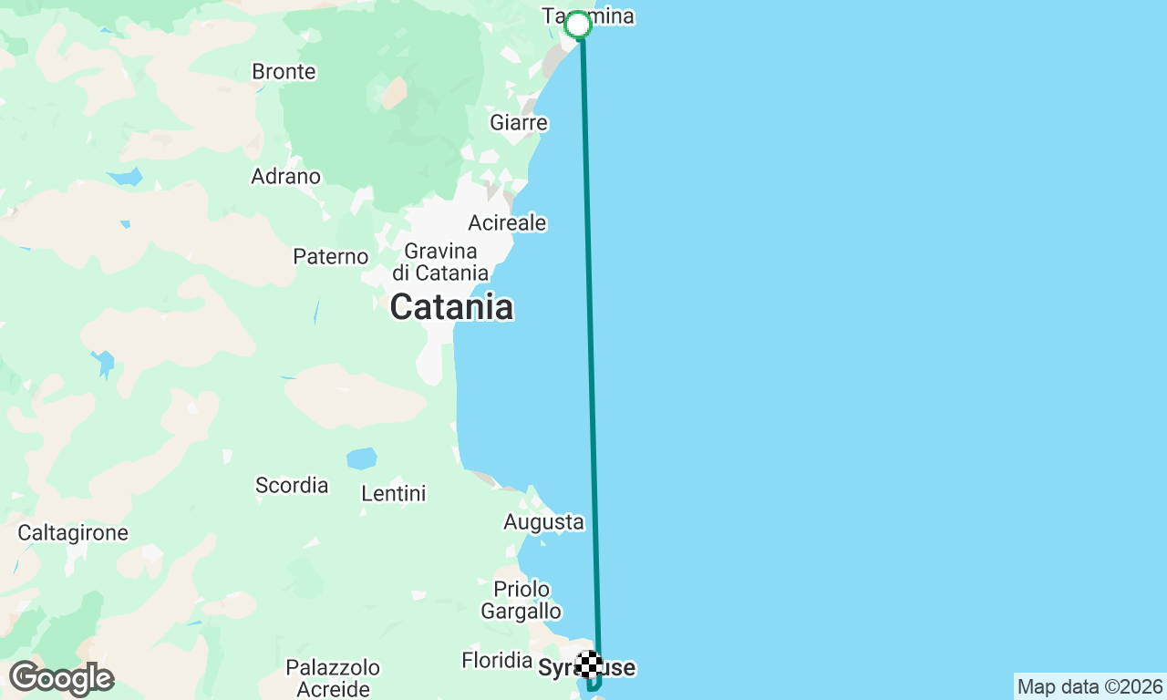 Voyage map