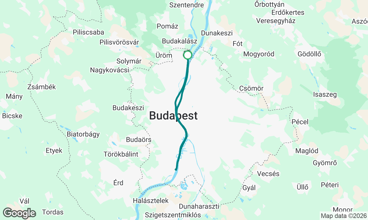 Voyage map