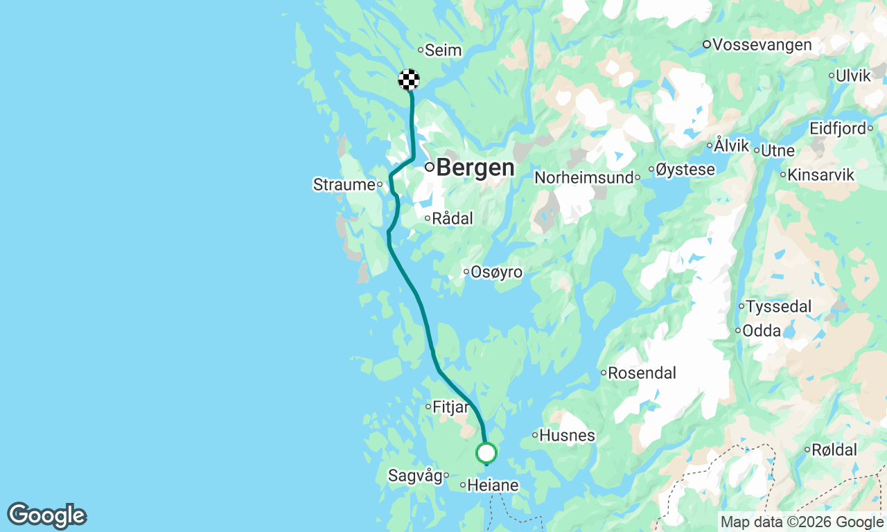 Voyage map