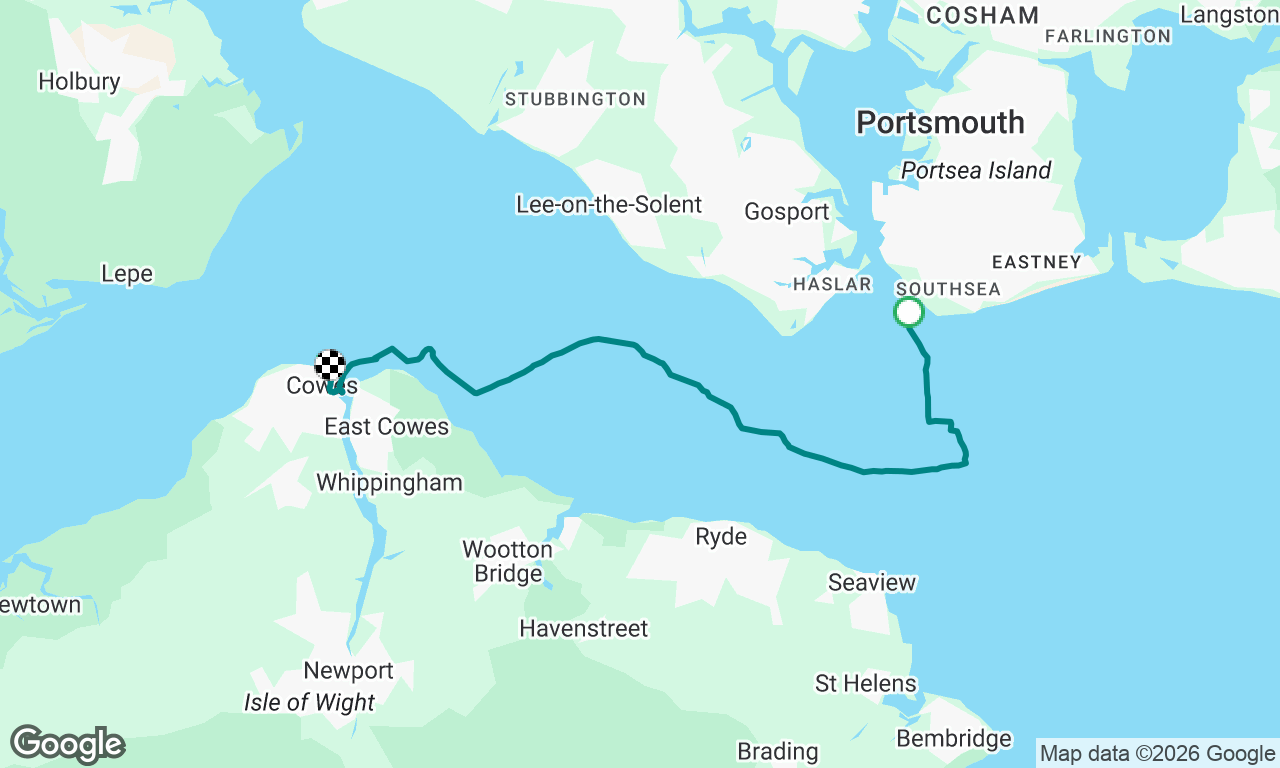 Gosport to Cowes RTiR26