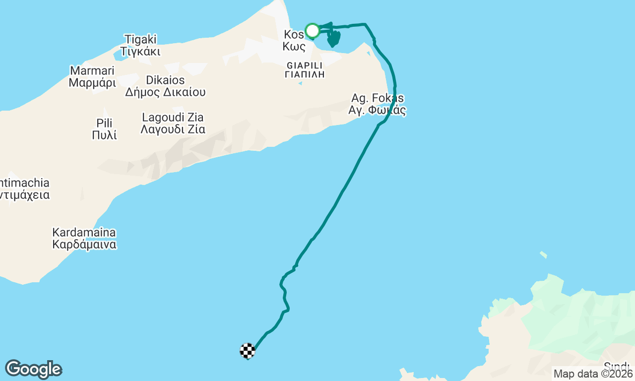 Voyage map