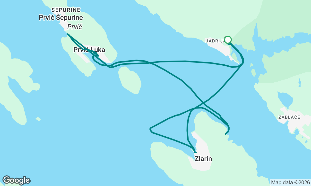 Voyage map