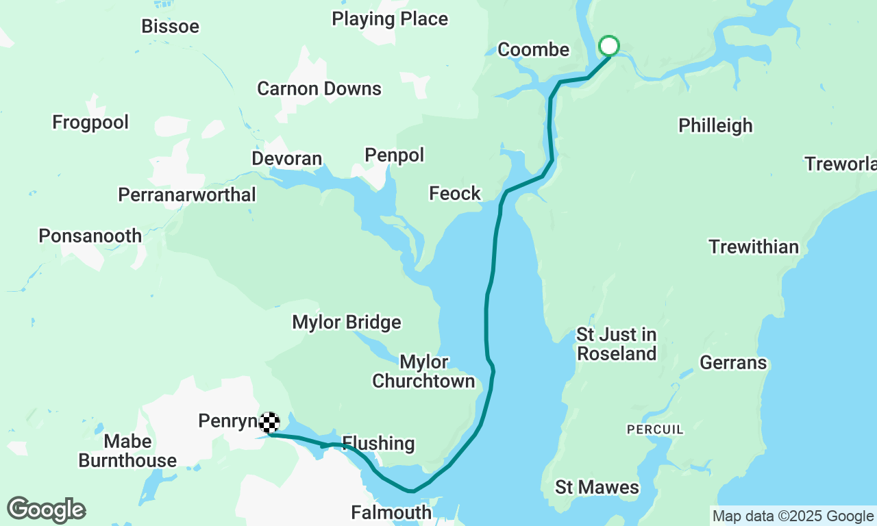 Ryan Creek to Penryn