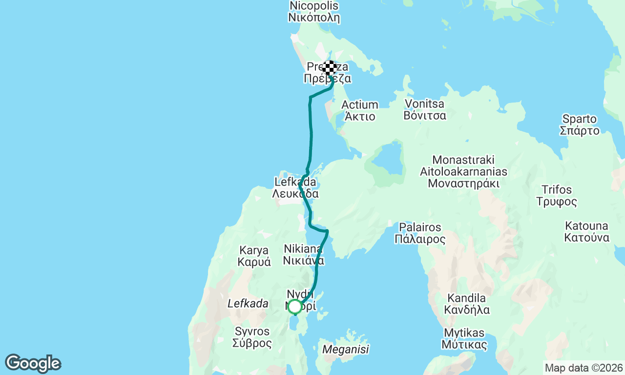 Voyage map