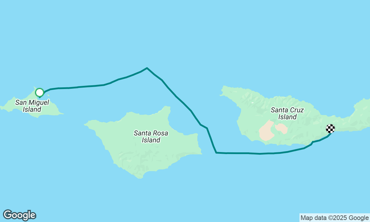 San Miguel Island - Santa Cruz Island
