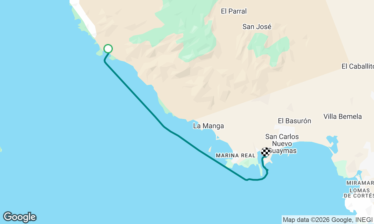 Voyage map