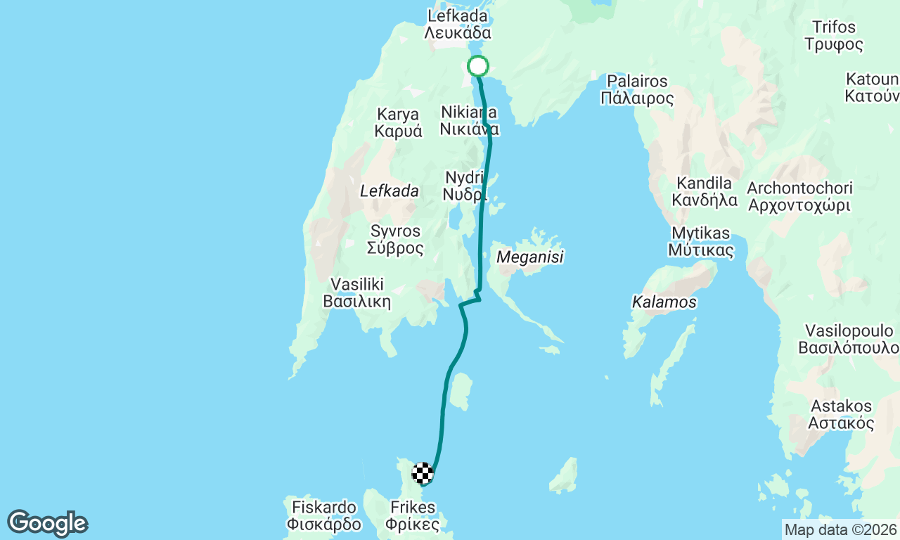 Voyage map