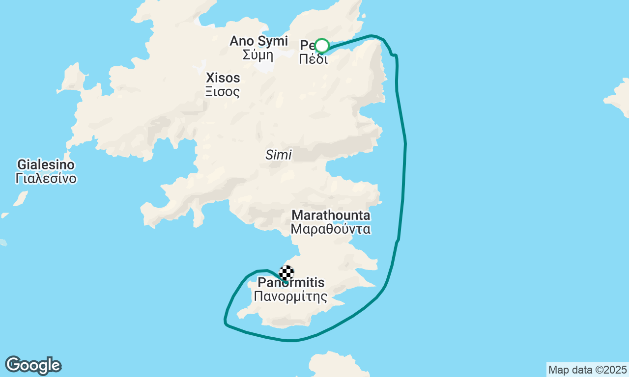Pedi to  Panormitis (Symi)