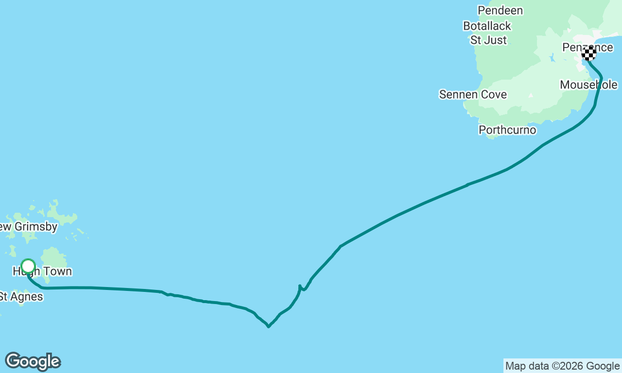 Voyage map