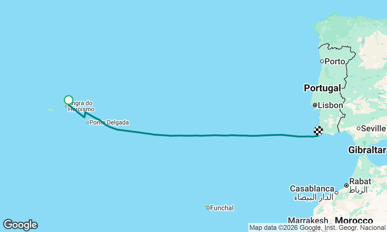 Voyage map