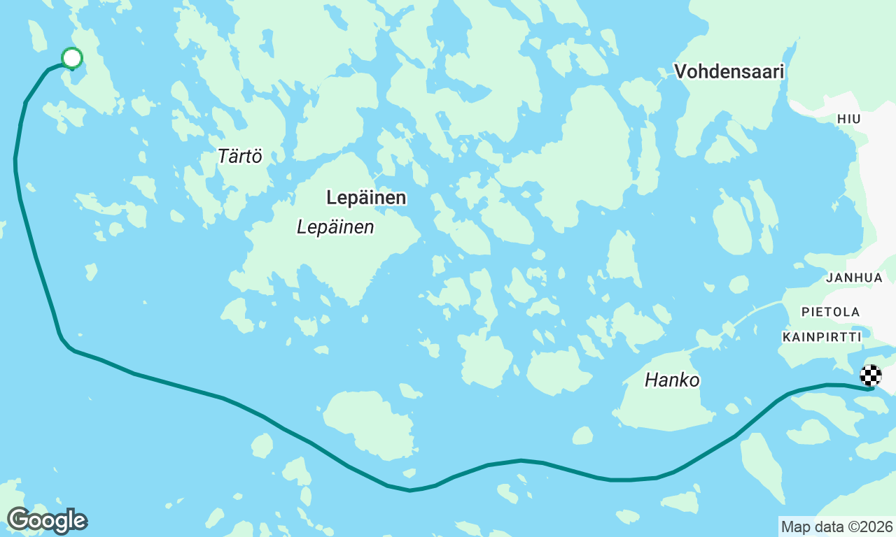 Voyage map