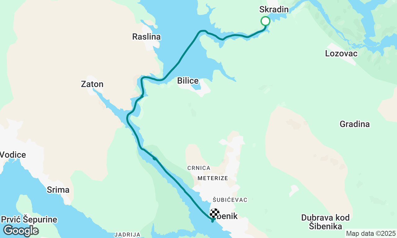 Skradin - Šibenik