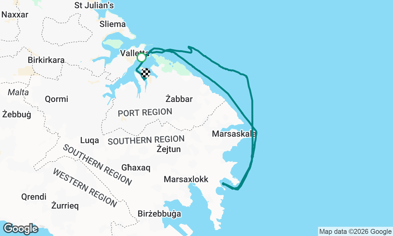 Voyage map