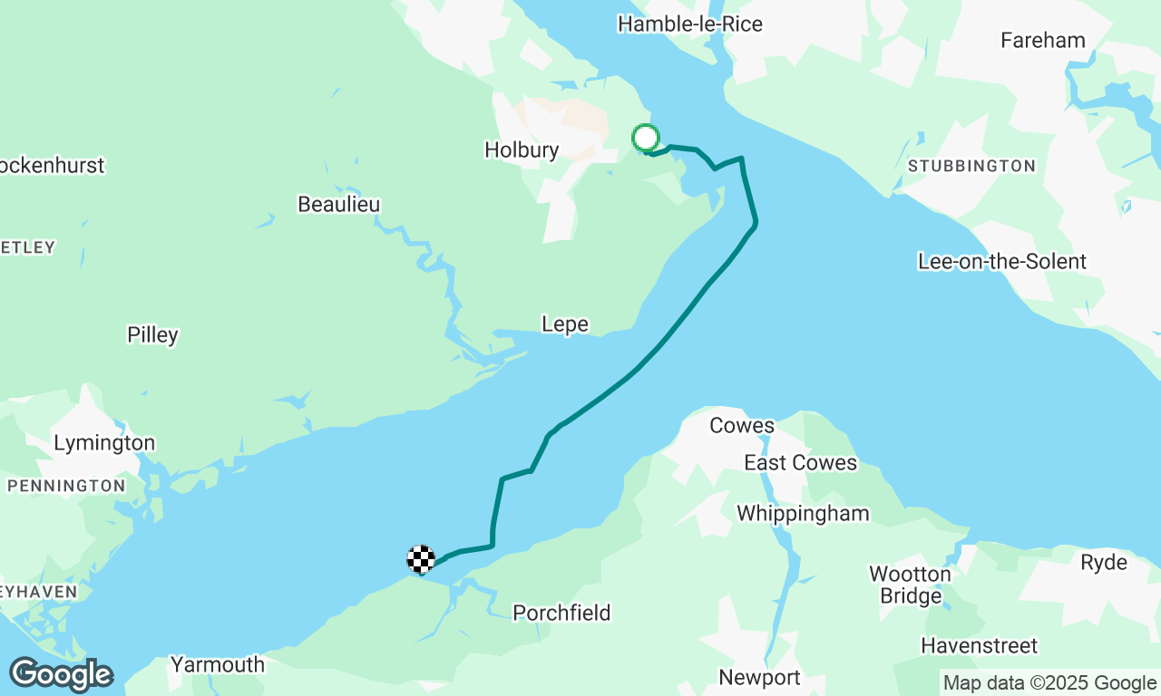 Ashlett Creek to Hamstead Point 