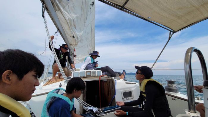 Voyage photo from Level 2 Keelboat Course with SEAL30 Sea Scouts