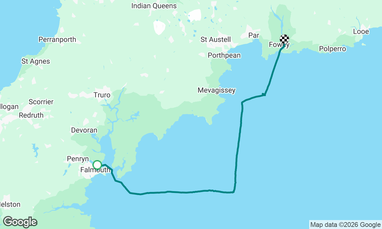 Falmouth to Fowey