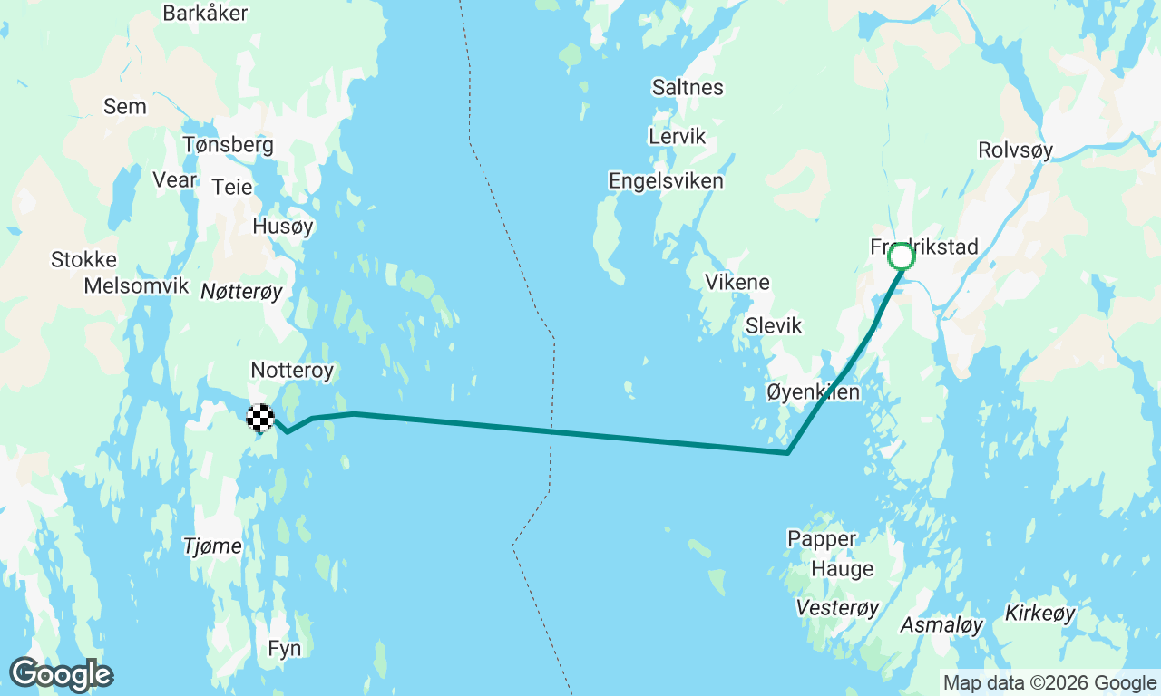 Voyage map