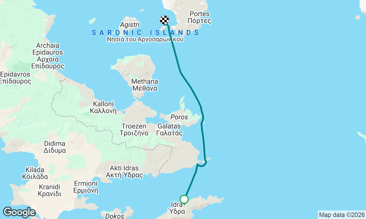 Voyage map