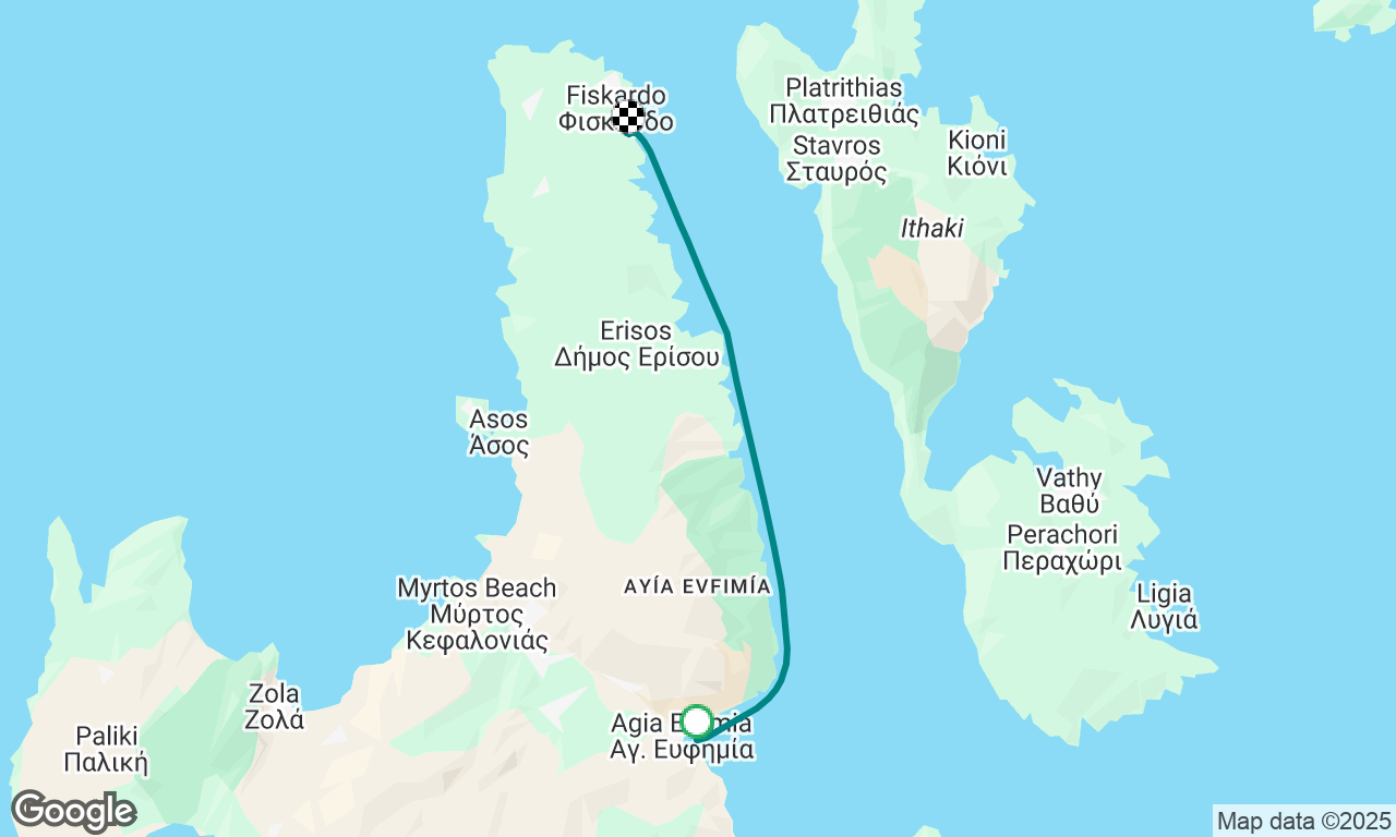 Effimia to Fiskardo 