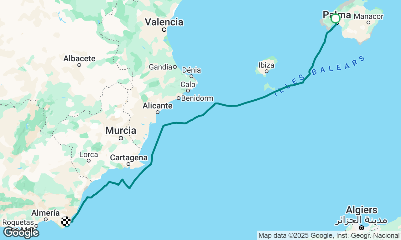 Palma de Mallorca Cabo de Gata