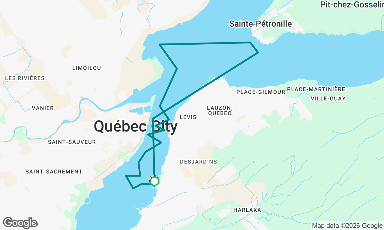 Voyage map