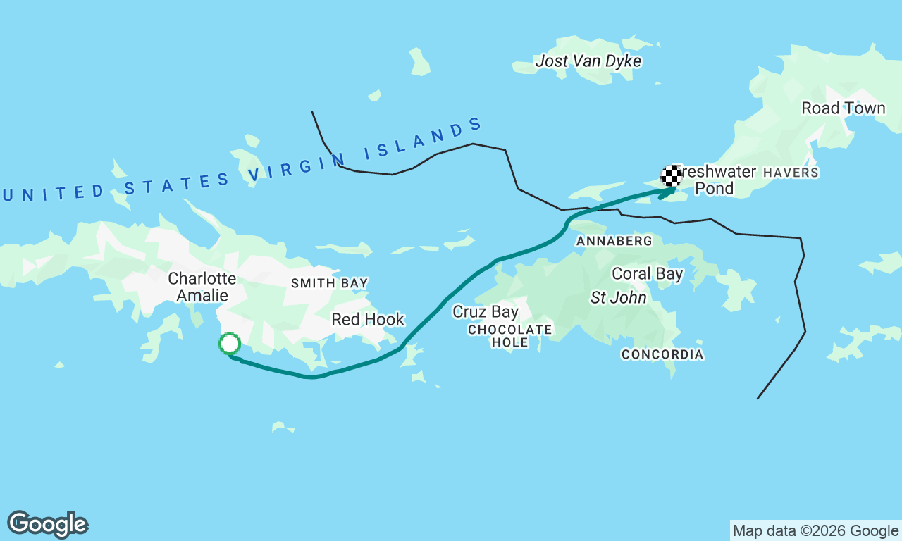 Voyage map