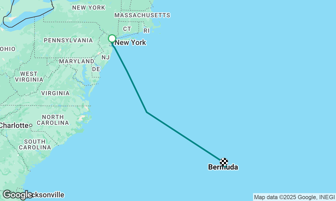 NY to Bermuda