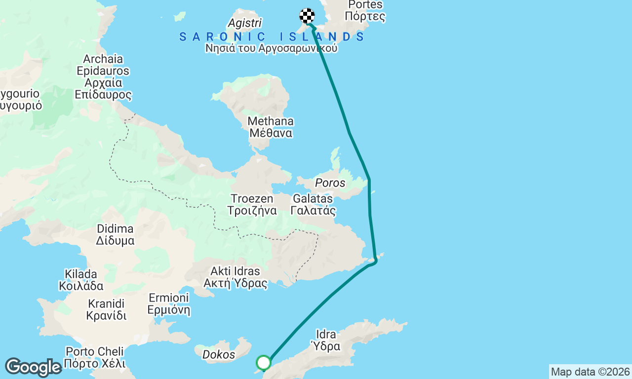Voyage map