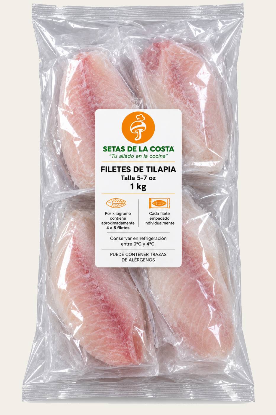 Filete de Tilapia Congelado