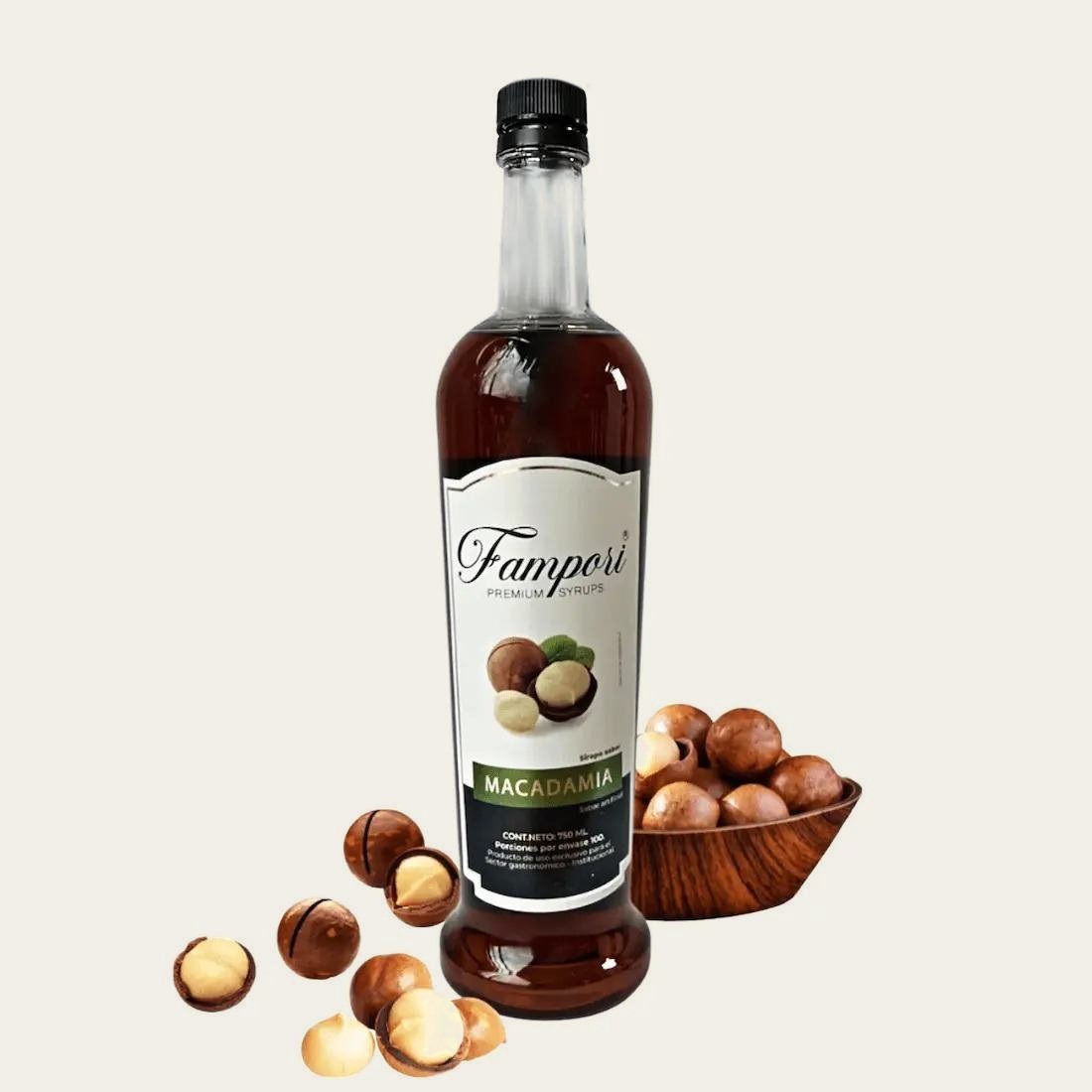 Sirope Frampoi Macadamia