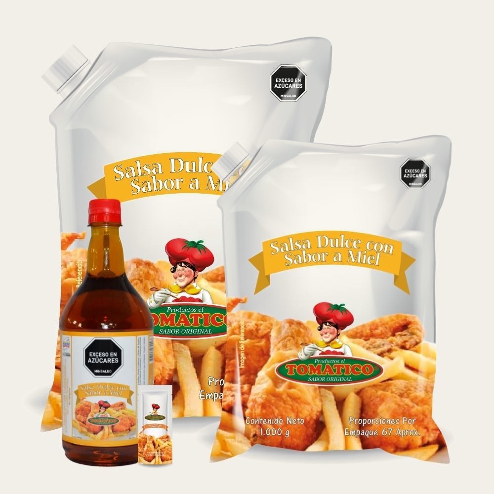 Salsa Syrup Miel Botella