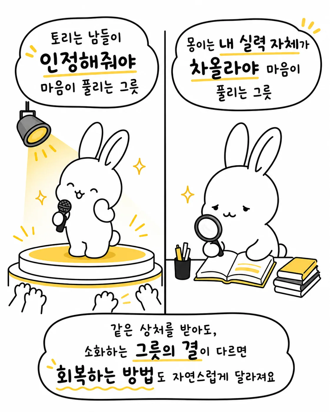 둘이 마주 앉아 차를 마시며 웃고 있는 따뜻한 장면