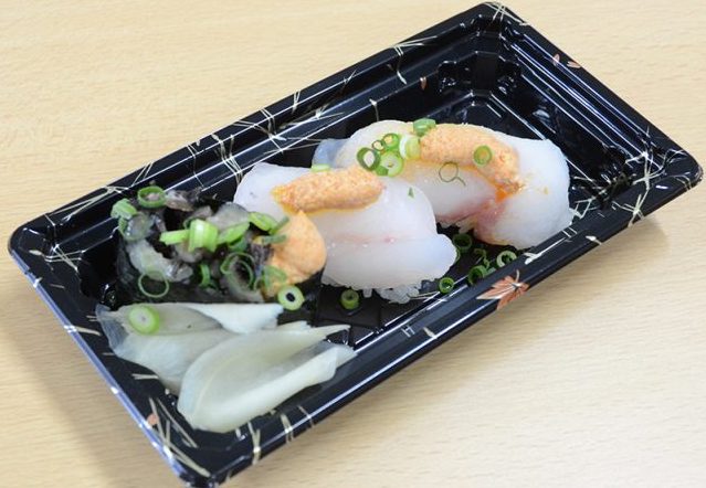 アンコウの握り肝入のせ