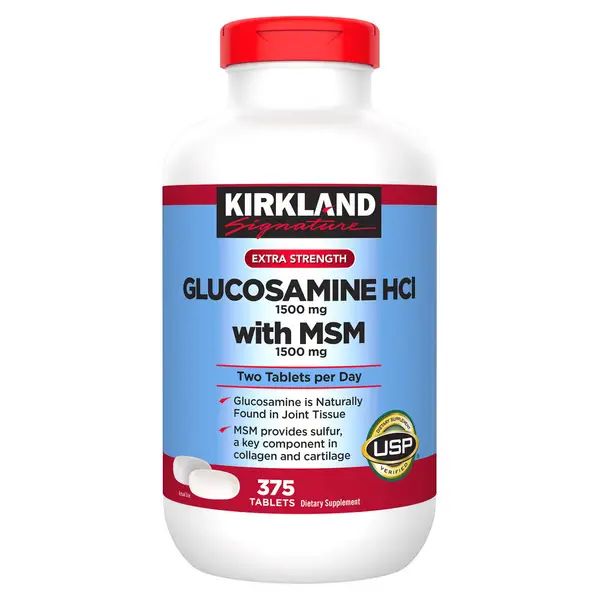 Glucosamine with MSM, 375 Tablets